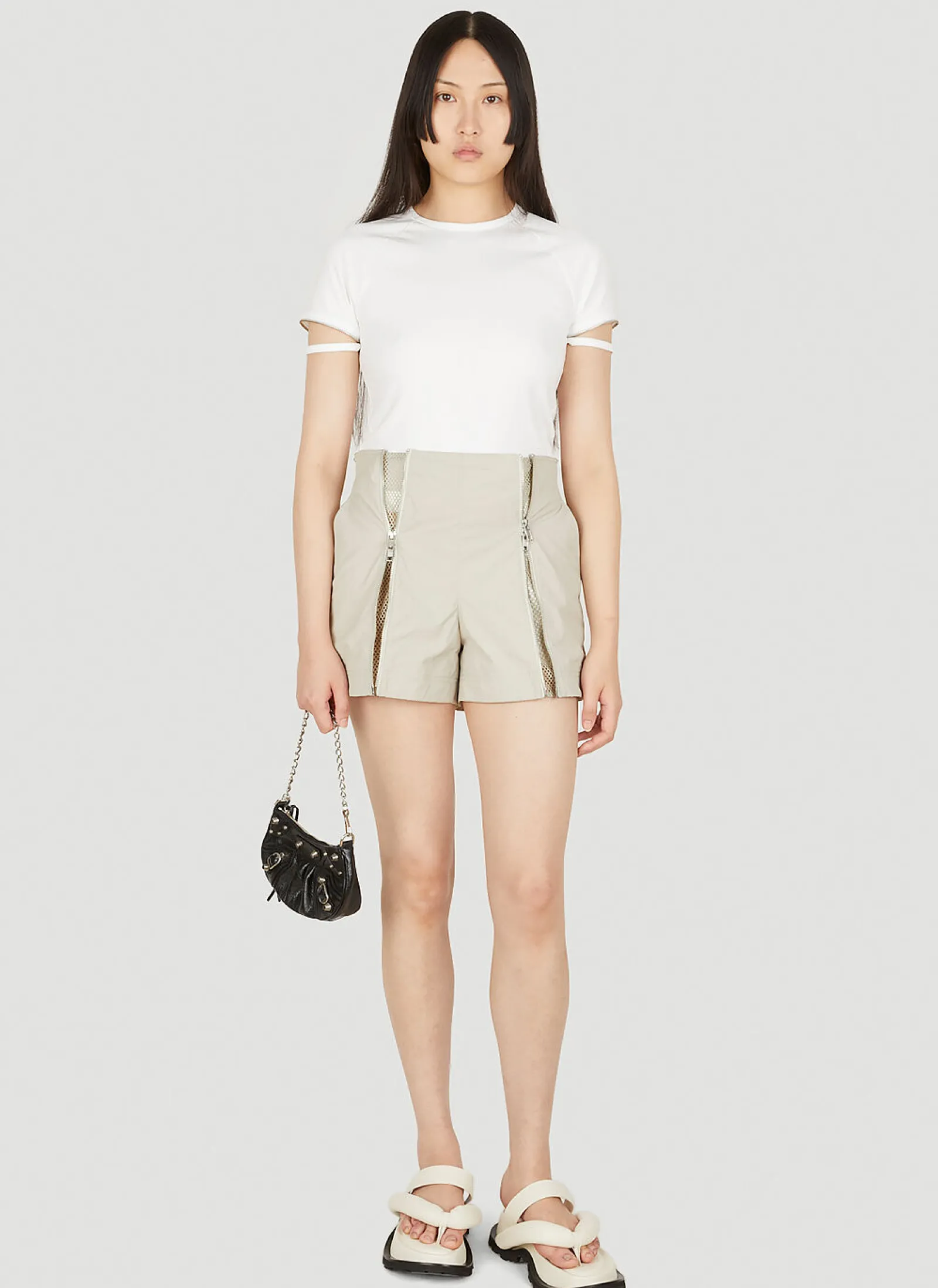 Zip Front Shorts>Helmut Lang Discount
