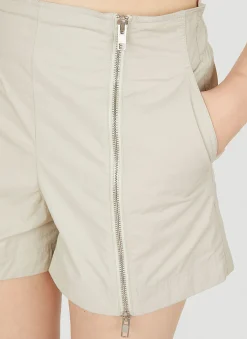 Zip Front Shorts><noscript><img width=