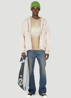 Zip Up Hooded Sweatshirt>Acne Studios