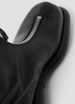 Zip Up Leather Ankle Boots><noscript><img width=