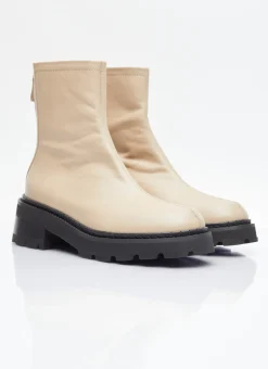 Zip Up Leather Boots></noscript>BY FAR New