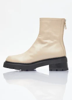 Zip Up Leather Boots></noscript>BY FAR New