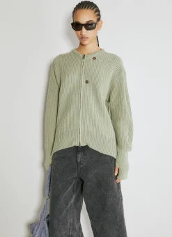 Zip Wrap Cardigan><noscript><img width=