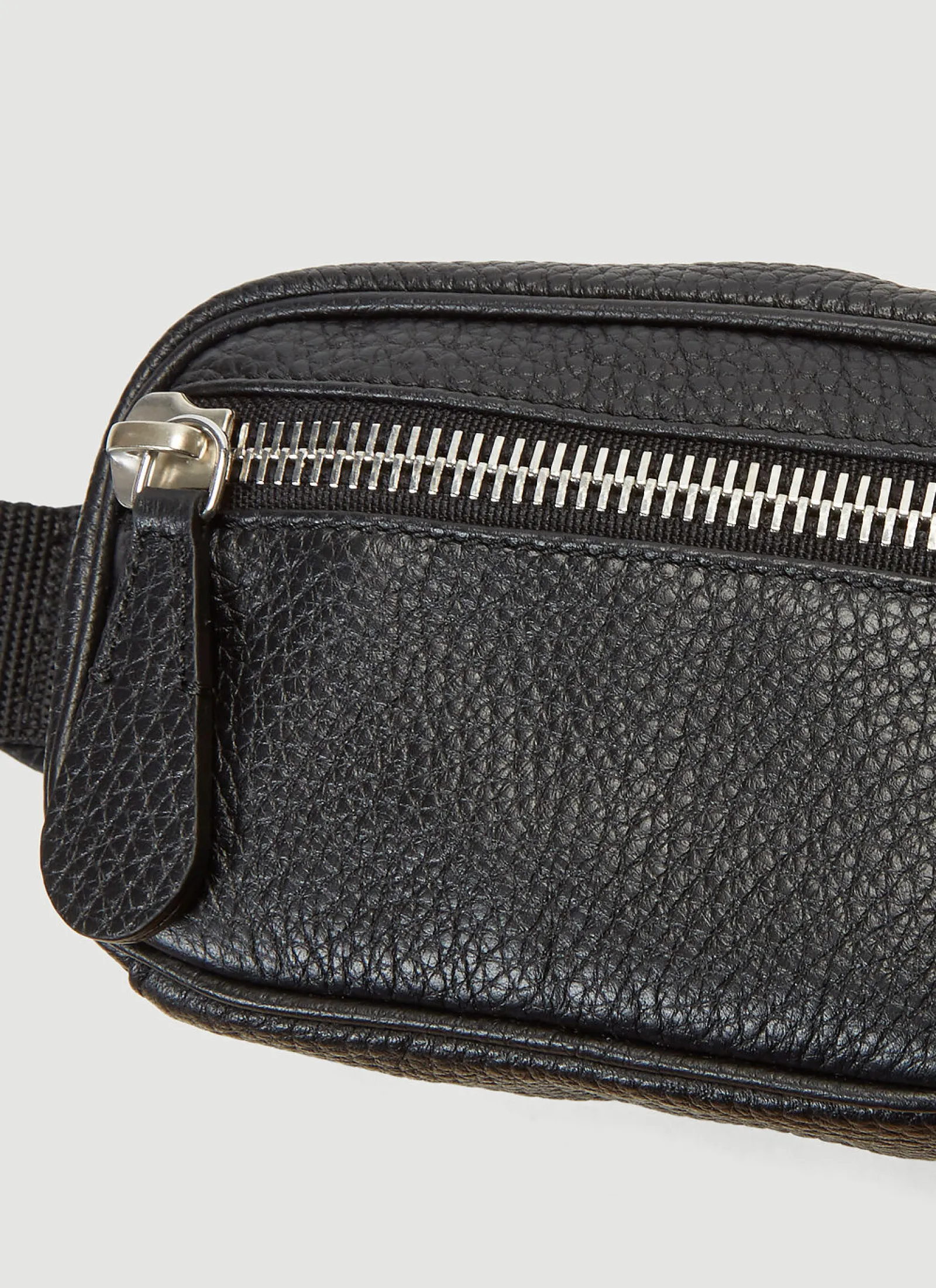 Men Maison Margiela Belt Bags^Zipped Leather Belt Bag