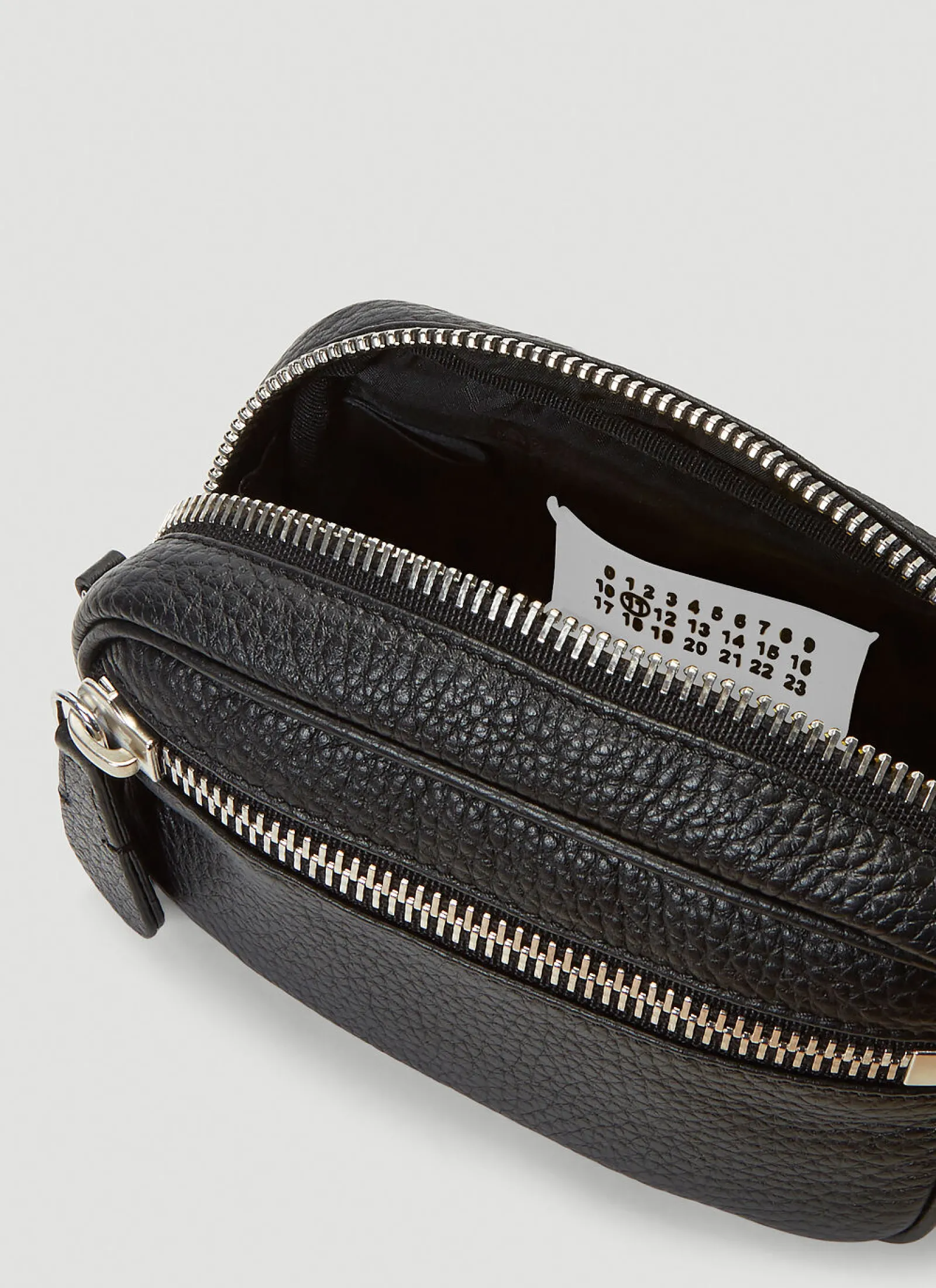 Men Maison Margiela Belt Bags^Zipped Leather Belt Bag