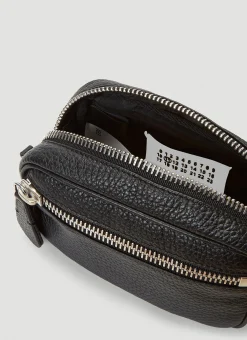 Men Maison Margiela Belt Bags^Zipped Leather Belt Bag
