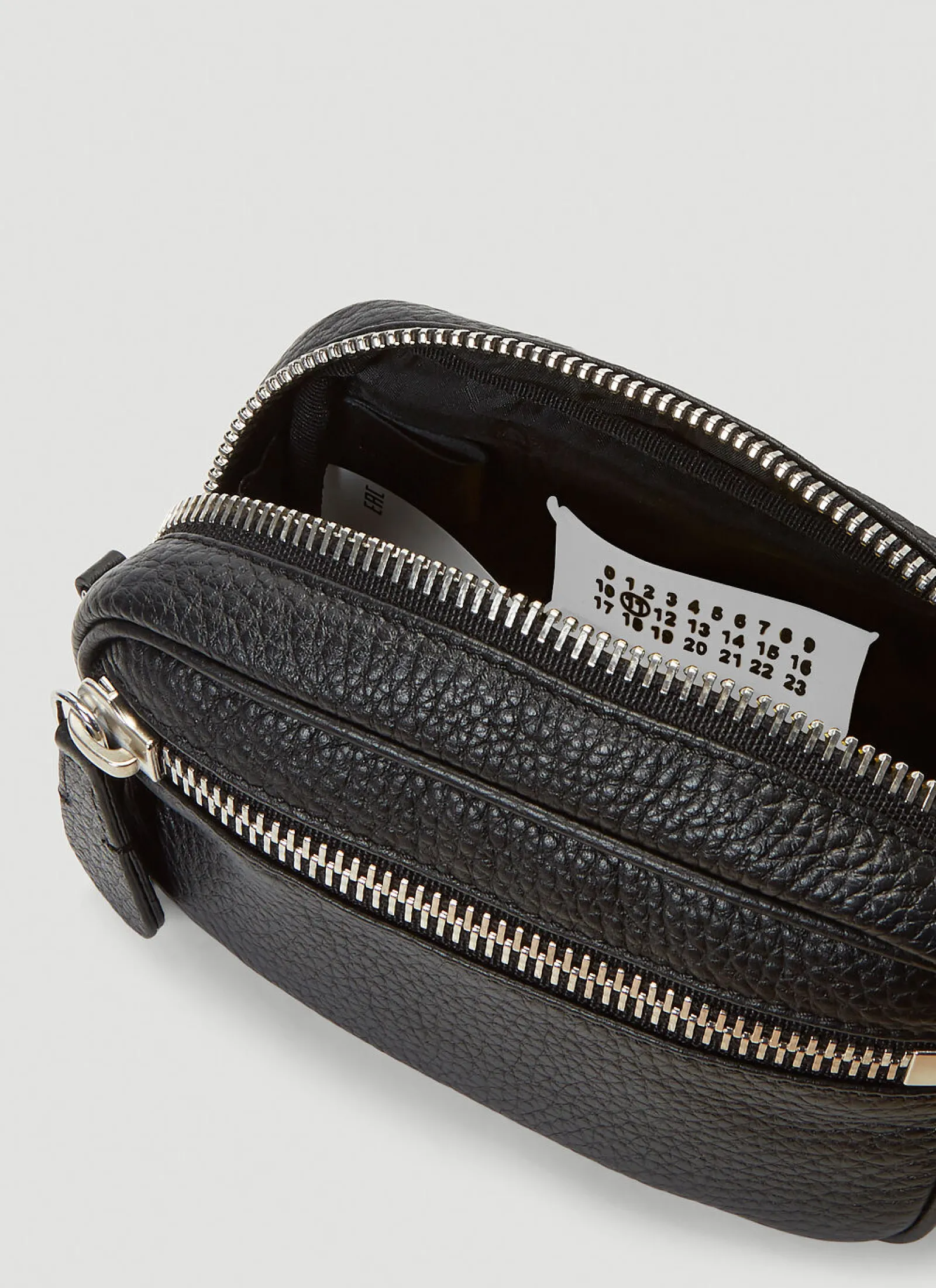 Men Maison Margiela Belt Bags^Zipped Leather Belt Bag