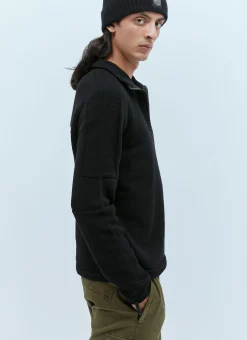 Men Stone Island Knitwear^Zip-Up Compass Patch Knit Sweater