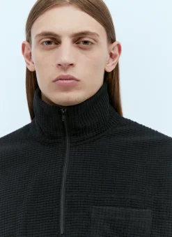 Men Engineered Garments Knitwear^Zip-Up Mock Knit Sweater